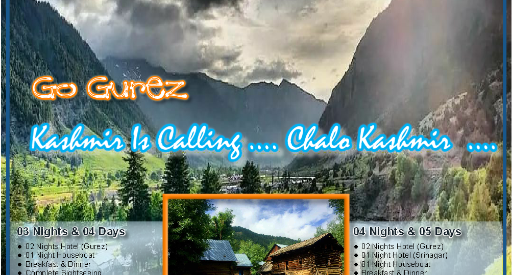 Experience the Enchantment of Gurez Valley: Go Gurez, Kashmir's Hidden Gem!
