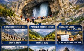 🕉️ Amarnath Yatra 2026: Dates, Registration, Routes & Travel Packages Guide