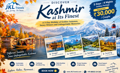 Discover Kashmir at Its Finest: A 5-Day Holiday of Golden Autumns and Snowy Winters